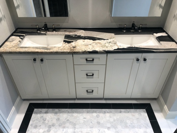 Custom Bathroom Remodeling - Vanity